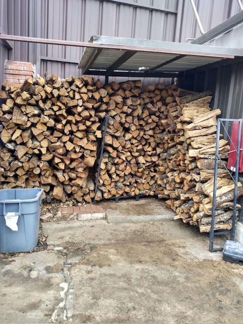 How Should You Stack and Store Firewood to Keep It Dry All Winter?